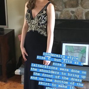 Navy blue prom dress! SUPER CHEAP!